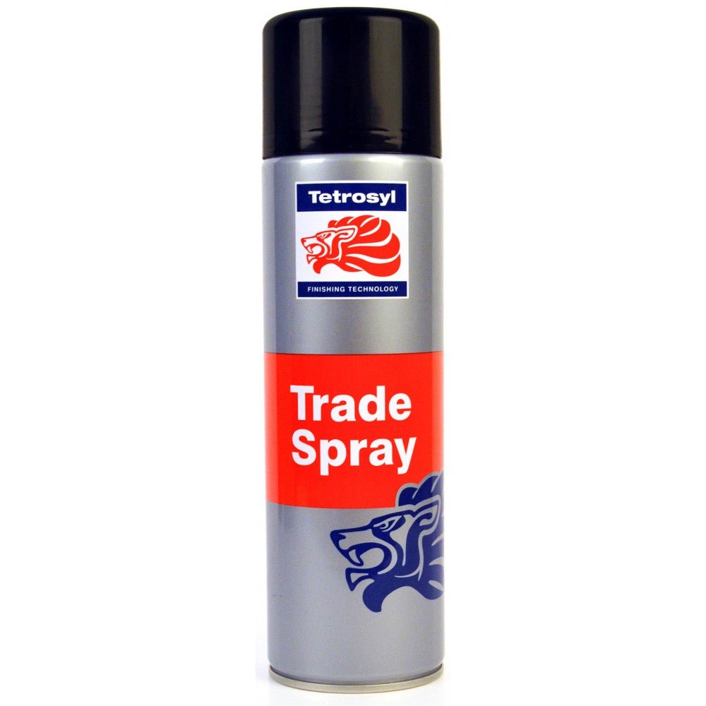 Tetrosyl ATS014 Trade Spray Matt Black 500ml (ATS014) - RaxAutos