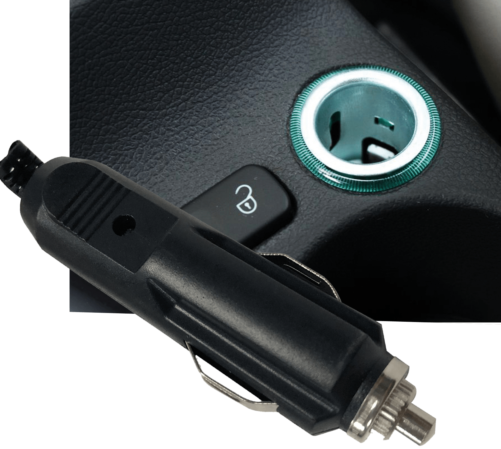 UNIVERSAL LIGHTER PLUG - 12V with fuse (SCL04) - RaxAutos
