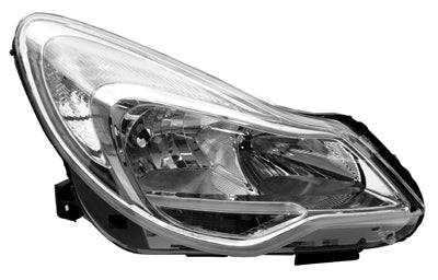 VAUXHALL CORSA Headlight With Motor Silver Right Hand 2011> (89 - 24 - 660) - RaxAutos