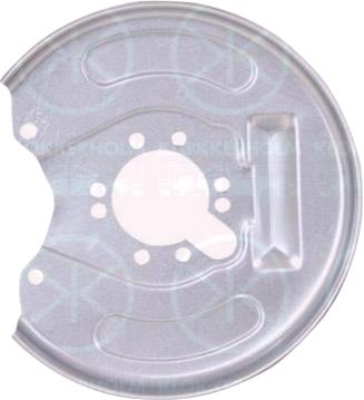 Volvo S40 / V40 96 - 04 Rear Brake Shield RH - RaxAutos