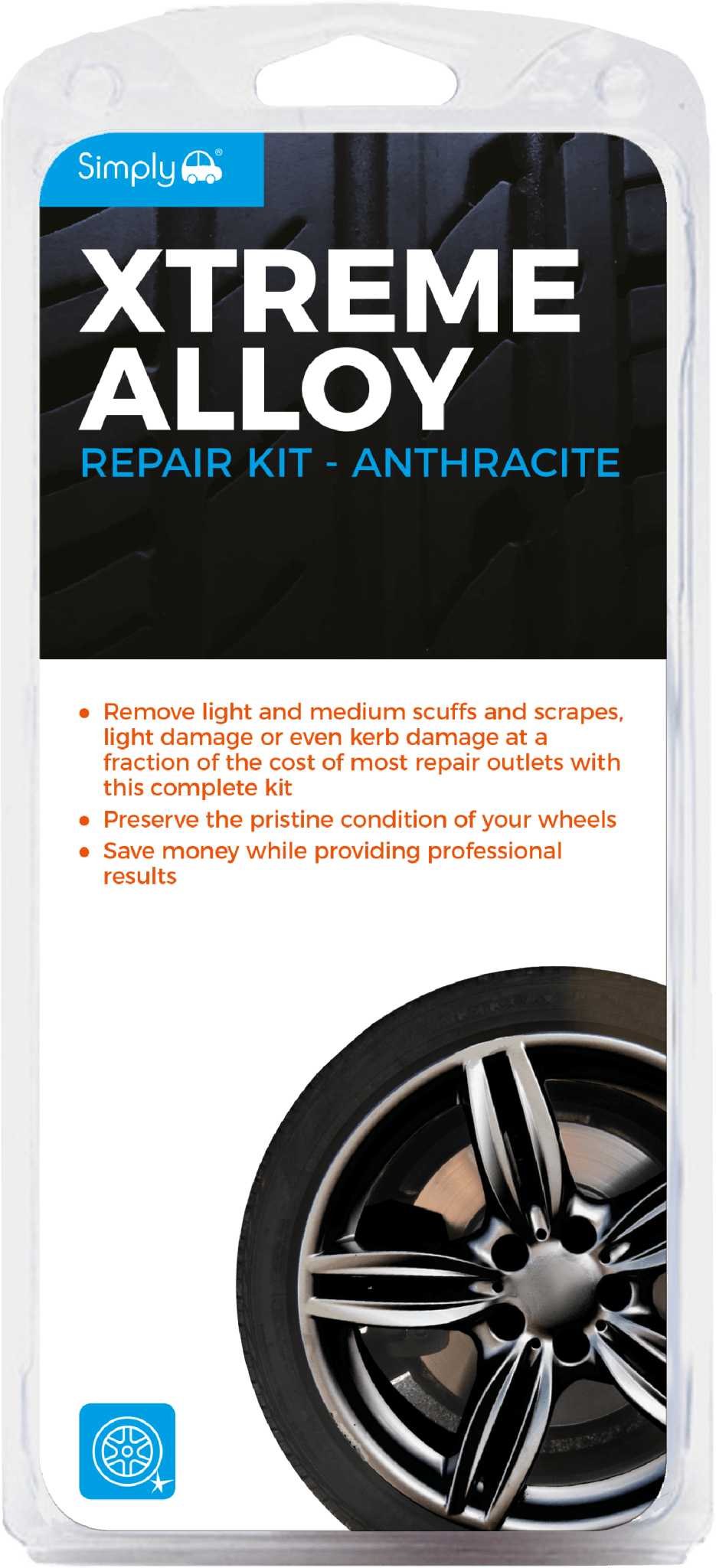 Xtreme Alloy Repair Kit Anthracite (XAWR3) - RaxAutos
